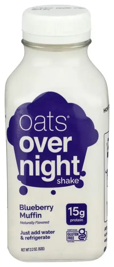 Oats Overnight Shake Oats Blueberry Mufn