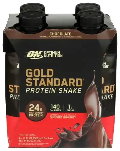 Optimum Nutrition Whey Prtn Rtd Choc 4Pk