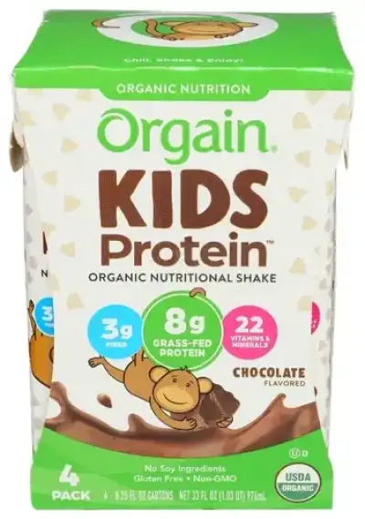 Orgain Kid Prtn Rtd Choc 4P Org