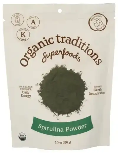 Organic Traditions Superfood Spirulina