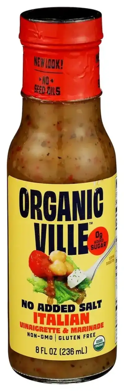 Organicville Dressing Italian No Salt