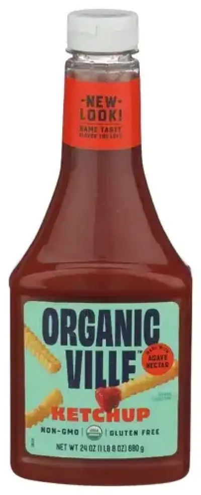 Organicville Ketchup No Added Sgr