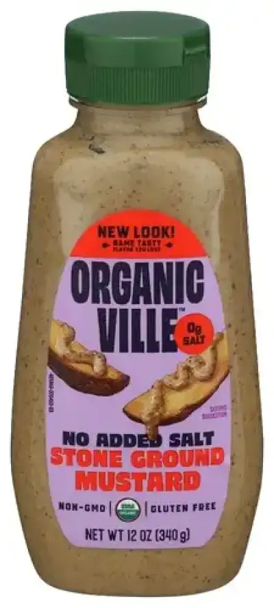 Organicville Mustard Saltfree