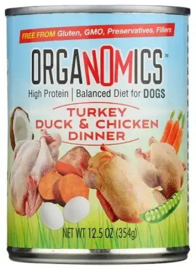 Organomics Food Dog Trky Duck Chkn