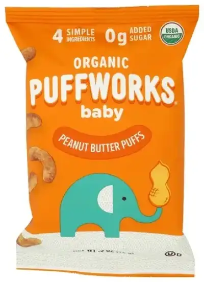 Puffworks Puffs Peanut Butter Org