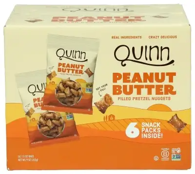 Quinn Pretzel Nug Pb Snack 6Pc