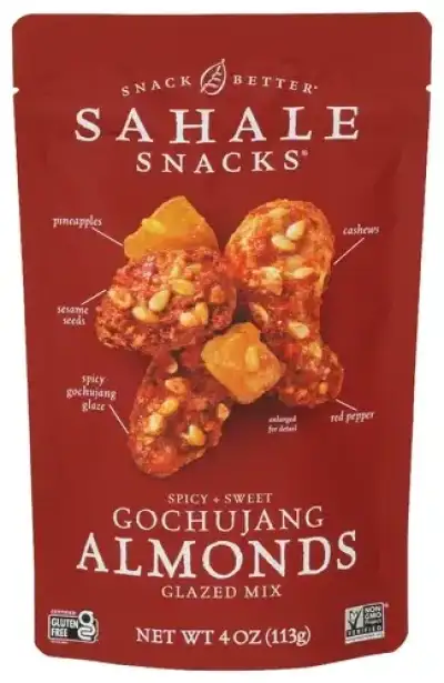 Sahale Snacks Almond Mix Gochujang Glz