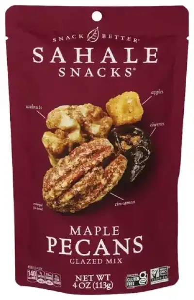 Sahale Snacks Nut Mx Pecan Maple Glzd
