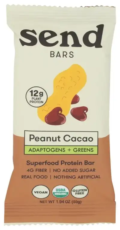 Send Bars Bar Prtn Peanut Cacao Sf