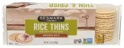 Sesmark Rice Thin Gf Brown