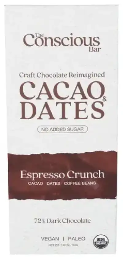 The Conscious Bar Dates Espresso Crunch
