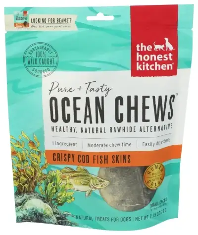 The Honest Kitchen Dog Chew Cod Fish Skin