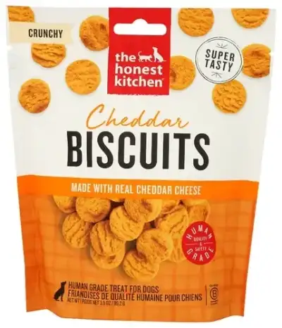 The Honest Kitchen Dog Treat Bites Cheddar