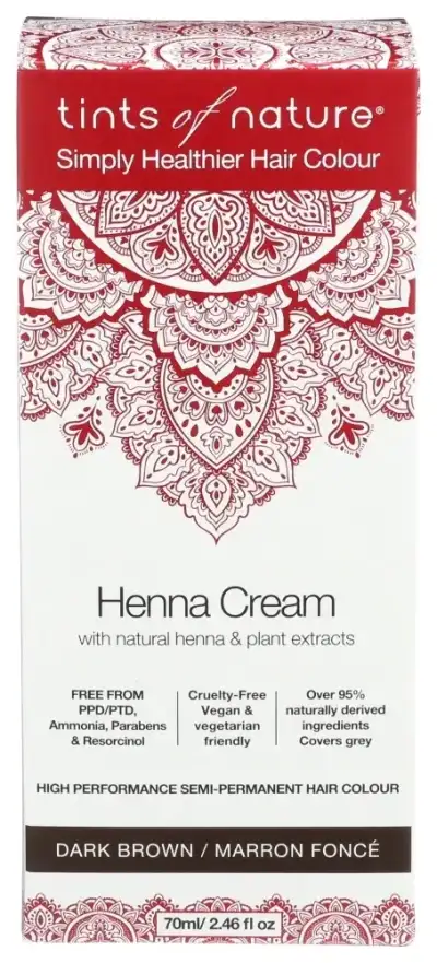 Tints Of Nature Colour Hair Hena Crm Dk Brown