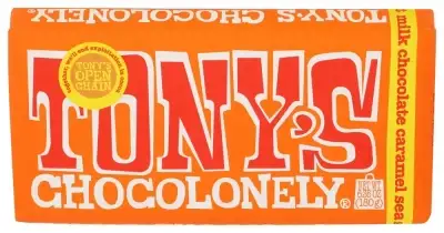 Tonys Chocolonely Bar Choc Mlk Crml Sea Slt