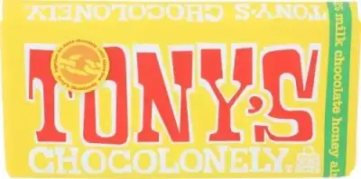 Tonys Chocolonely Bar Choc Mlk Hny Almnd