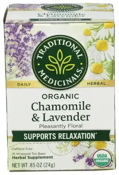 Traditional Medicinals Tea Chamomile Lvndr Org