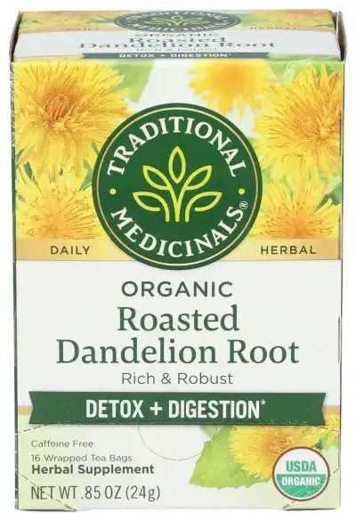 Traditional Medicinals Tea Rstd Dandln Root Org