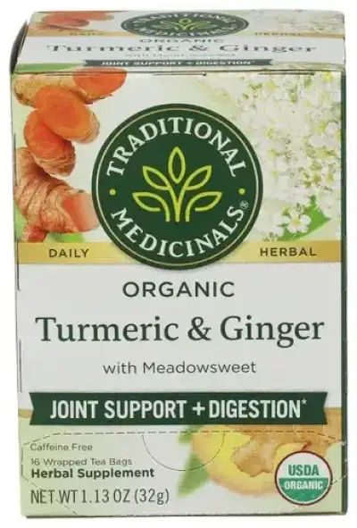 Traditional Medicinals Tea Trmrc Mdwswt Gngr Org