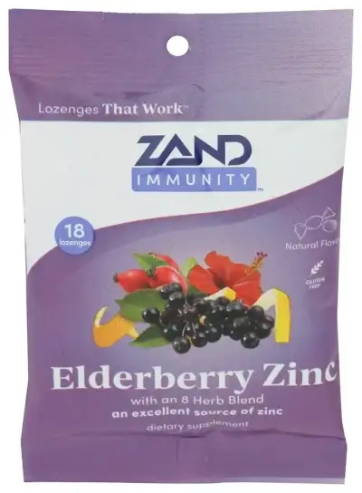 Zand Lozenges Elderberry Zinc