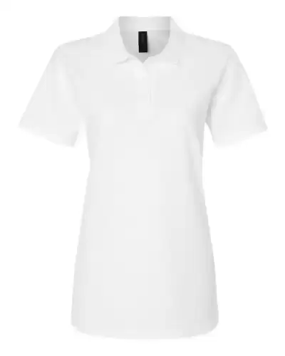 Gildan 64800L Women's Softstyle? Pique Polo 2 Pack