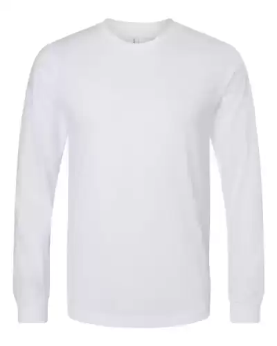 BELLA + CANVAS 3501CVC Heather CVC Long Sleeve Tee 2 Pack