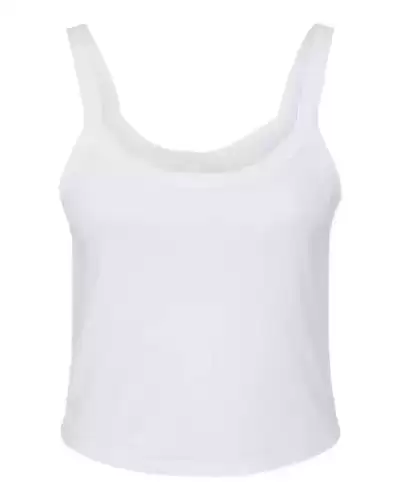 BELLA + CANVAS 1012 Women's Micro Rib Spaghetti Strap Tank 2 Pack