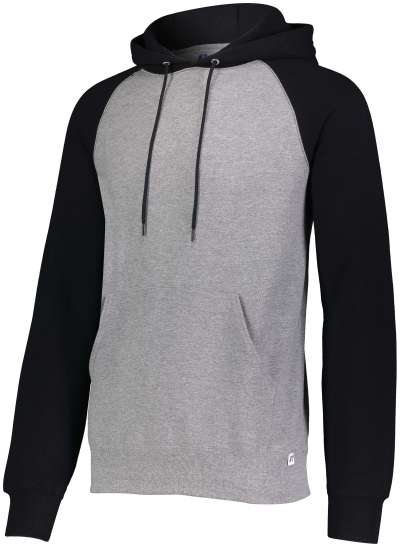 Russell Athletic 693HBM Dri-Power Fleece Colorblock Hoodie