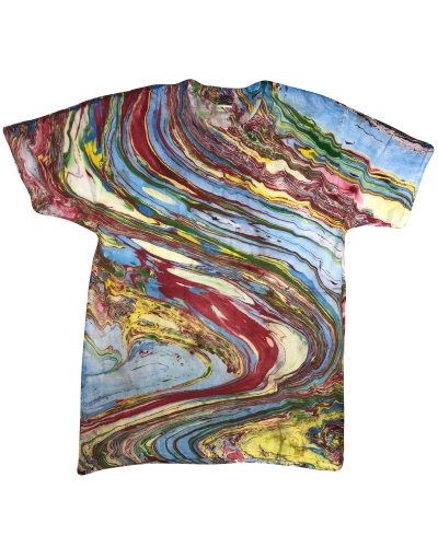 Tie-Dye CD1111 Adult 100% Cotton Marble T-Shirt