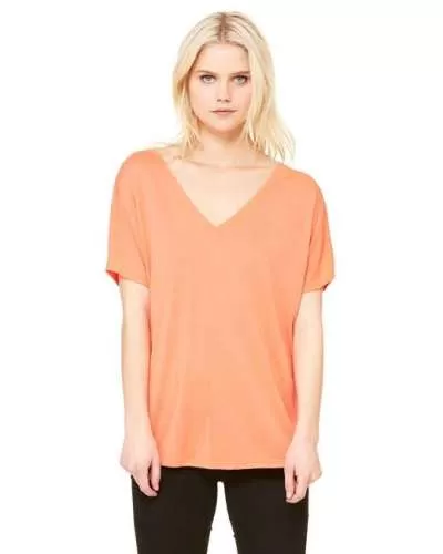 Bella + Canvas 8815 Ladies' Slouchy V-Neck T-Shirt