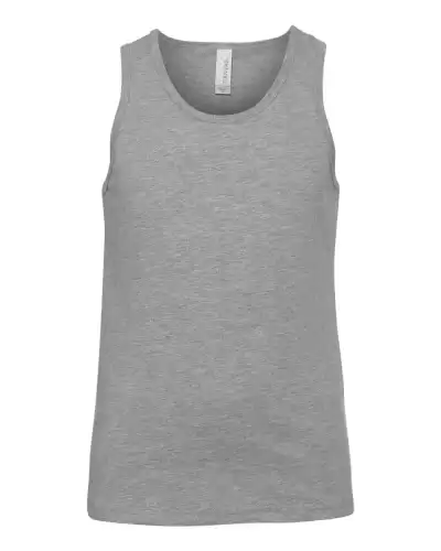 BELLA + CANVAS 3480YCVC Youth Heather CVC Tank 2 Pack