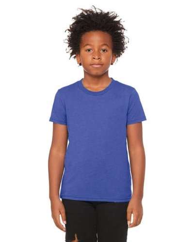 Bella + Canvas 3001Y Youth Jersey Short-Sleeve T-Shirt