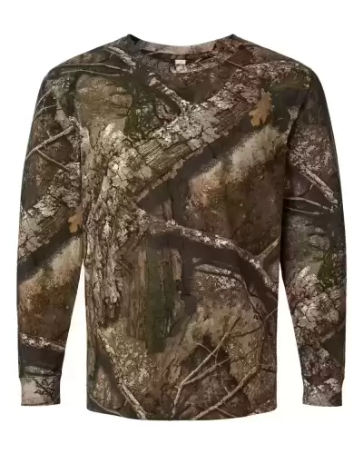 Code Five 3981 Men's Realtree? Camo Long Sleeve T-Shirt 2 Pack
