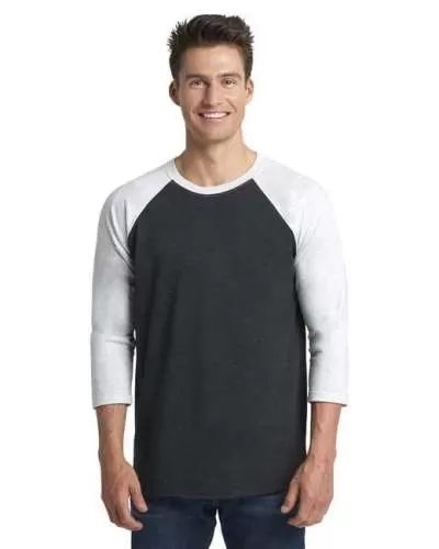 Next Level 6051 Unisex Triblend 3/4-Sleeve Raglan