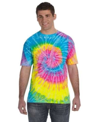 Tie-Dye CD100 Adult 100% Cotton T-Shirt