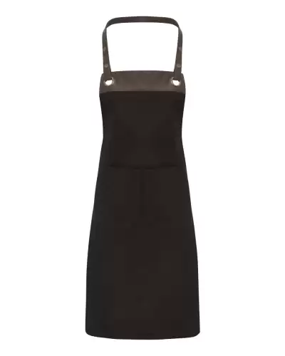 Artisan Collection by Reprime RP123 Espresso Bib Apron 2 Pack