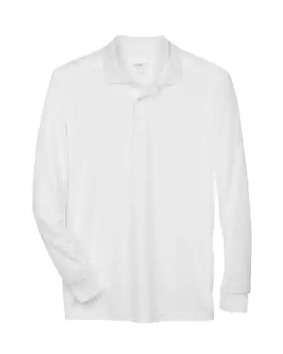 Core 365 88192 Men's Pinnacle Performance Long Sleeve Piqu? Polo 2 Pack