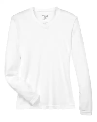 Team 365 TT11WL Women's Zone Performance Long Sleeve T-Shirt 2 Pack