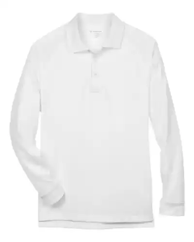 Harriton M211L Men's Advantage Long Sleeve Tactical Polo 2 Pack
