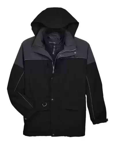 North End 88006 Men's 3-in-1 Two-Tone Parka 2 Pack
