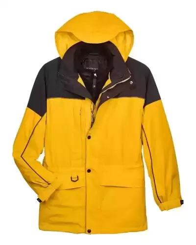 North End 88006 Men's 3-in-1 Two-Tone Parka 2 Pack