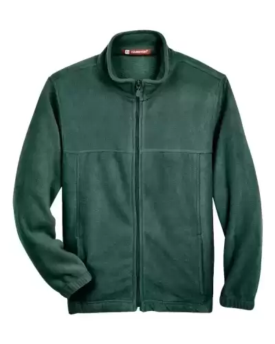 Harriton M990Y Youth Full-Zip Fleece 2 Pack