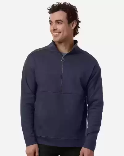 North End NE220 Men Mantra Half-Zip Ottoman Pullover