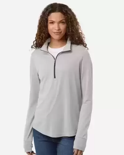 North End NE405W Women JAQ Stretch Performance Quarter-Zip