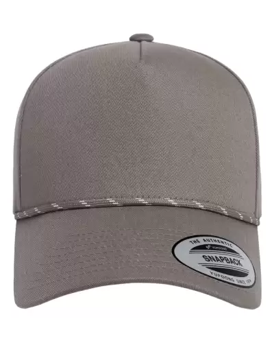 YP Classics 5079BD Retro Cotton Blend Five-Panel Rope Cap