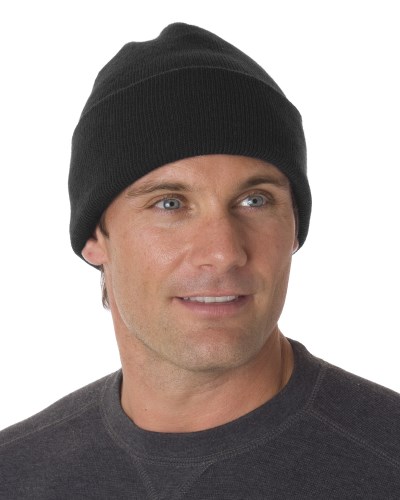 Bayside BA3825 Knit Beanie With Cuff