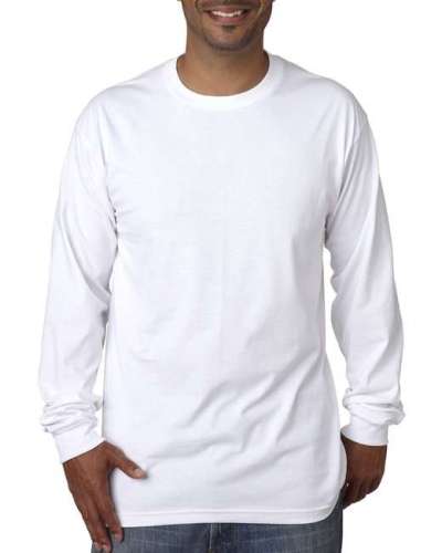 Bayside BA5060 Adult Long Sleeve Tee