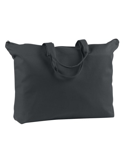 BAGedge BE009 Canvas Zippered Book Tote 12 oz.