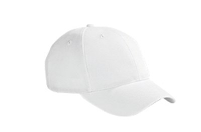 Big Accessories BX002 6-Panel Brushed Twill Structured Cap