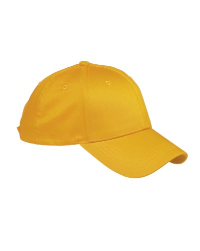 Big Accessories BX020 Cotton 6-Panel Structured Twill Cap
